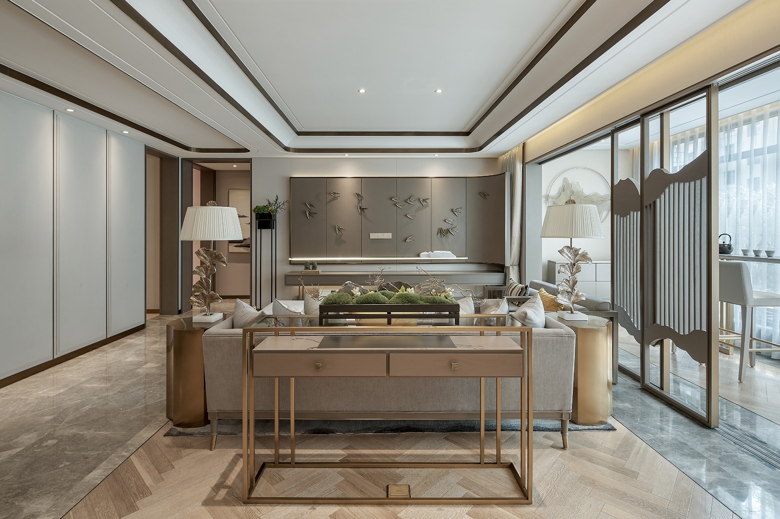 参观了这对成都夫妻的新家，150㎡诗情画意，满屋中式风，太治愈
