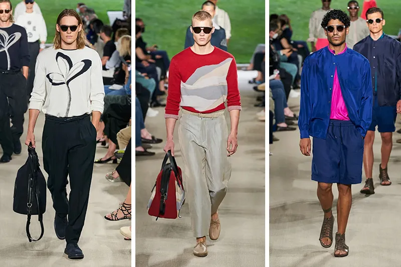 LV、Hermès等8大奢牌┃ 2022春夏巴黎&米兰男装周大赏美行加人382
