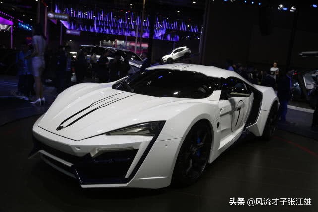 lykan(莱肯Lykan Hypersport超级跑车，上海车展实拍)