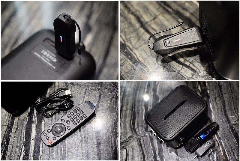 嗨起来 艾特铭客M18 K歌蓝牙音箱+无线K歌麦克风