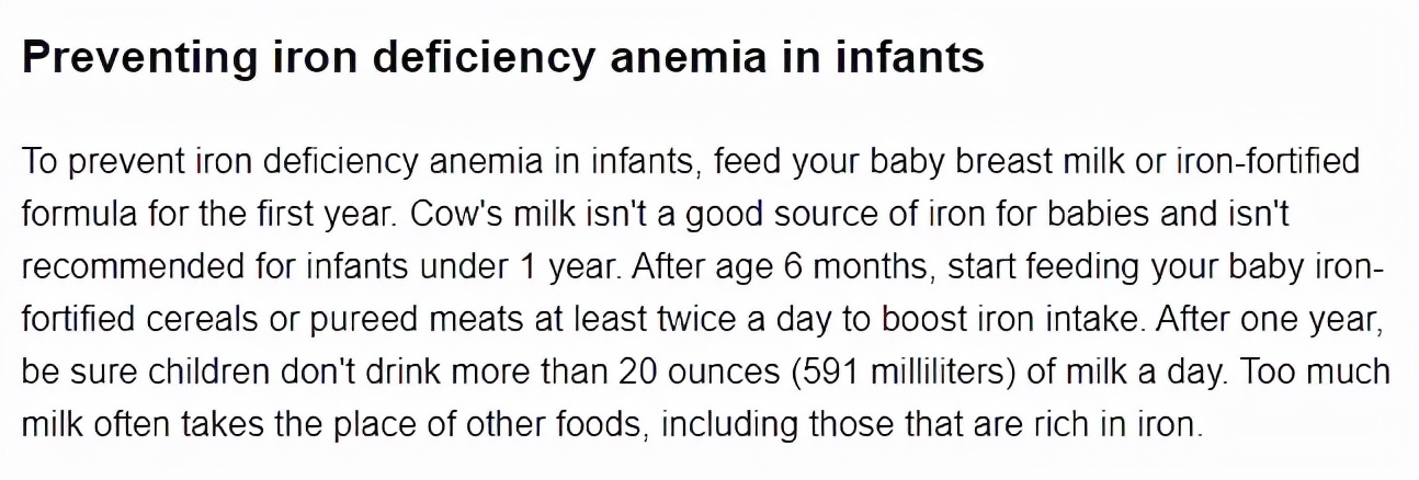 孩子缺铁，竟是牛奶喝多了？补铁，吃这几种食物最有效