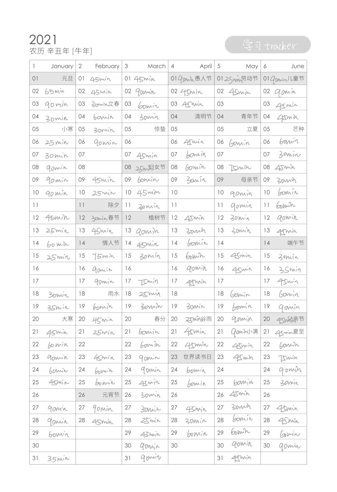 这样做手账，完美规划你的2021