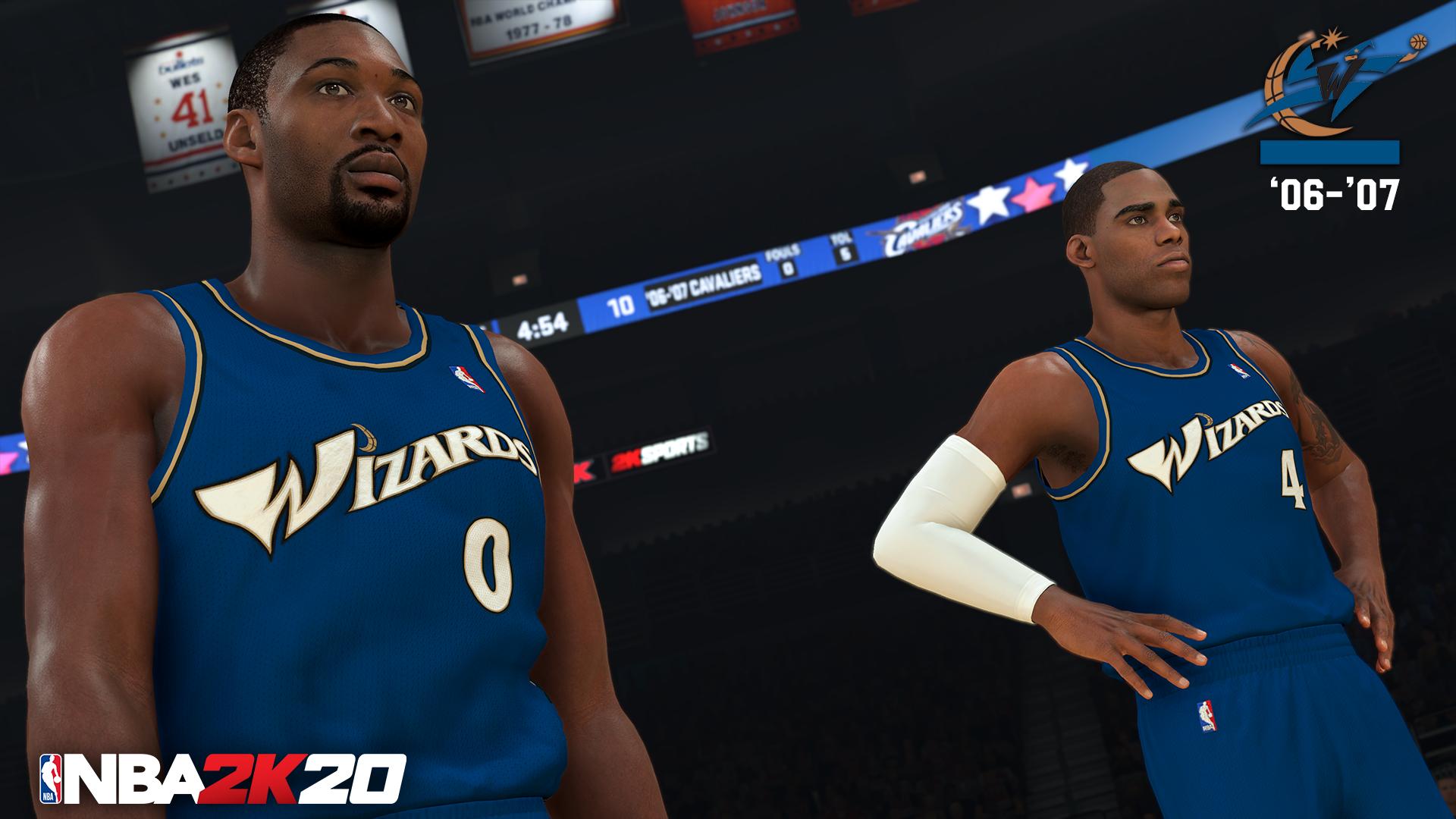 nba2k14怎么空接(《NBA 2K20》官方公布新加入6支经典球队：16骑士上线)