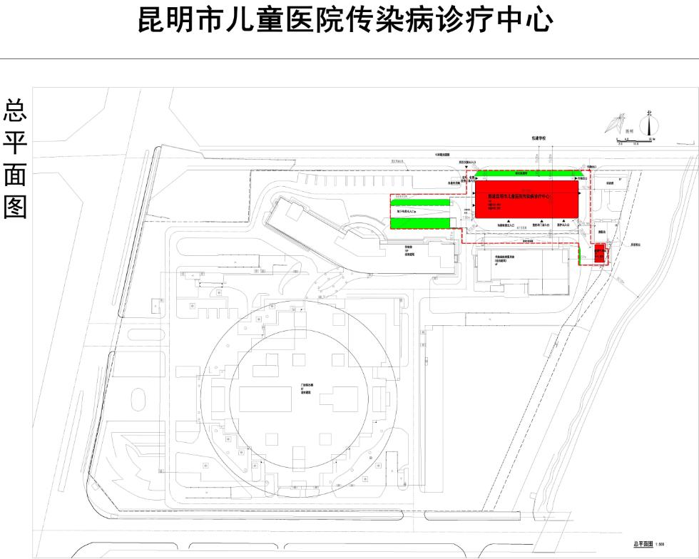 昆明双塔片区儿童医院新建项目都过规了！北侧的42班中学也快了吧