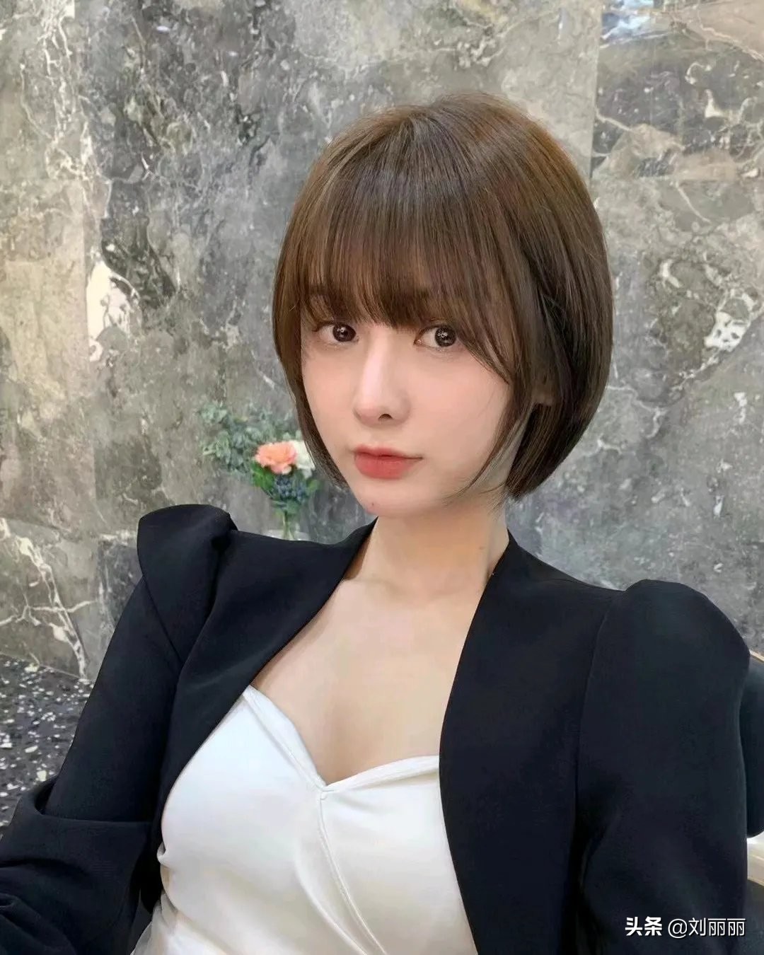 新款短发烫发发型图片(2021短发大全100多款) - 赤虎壹号