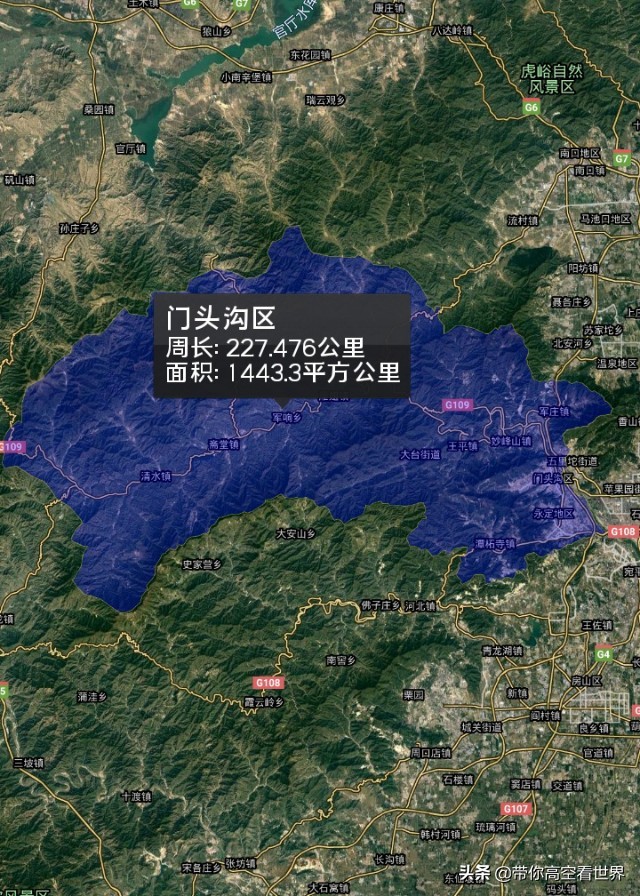 北京13个城区地图（北京市行政区划地图）