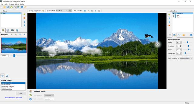 动态图片制作软件DP Animation Maker，4步轻松把图片变动画