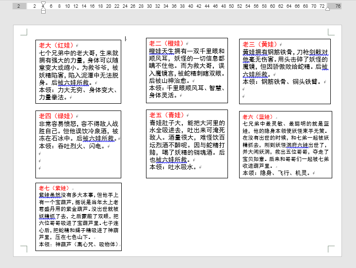 Word办公技巧：创建文本框链接让长文本在不同文本框中顺延显示