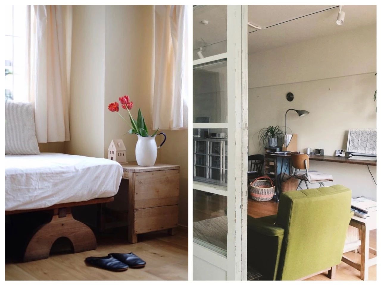 日本室內設計師家居內部照：木質家具、植物添彩，屋內充滿高級感