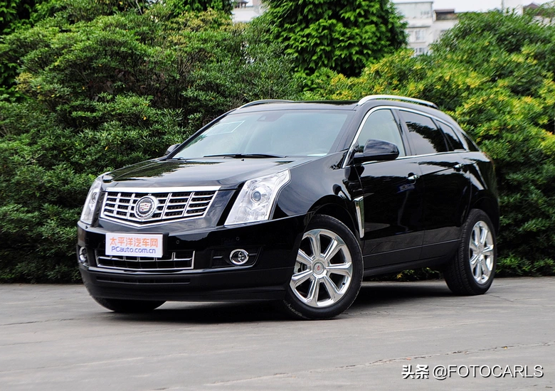 凯迪拉克srx 3.6l v6实拍,重2.1吨的美式豪华,近60万售价还很火
