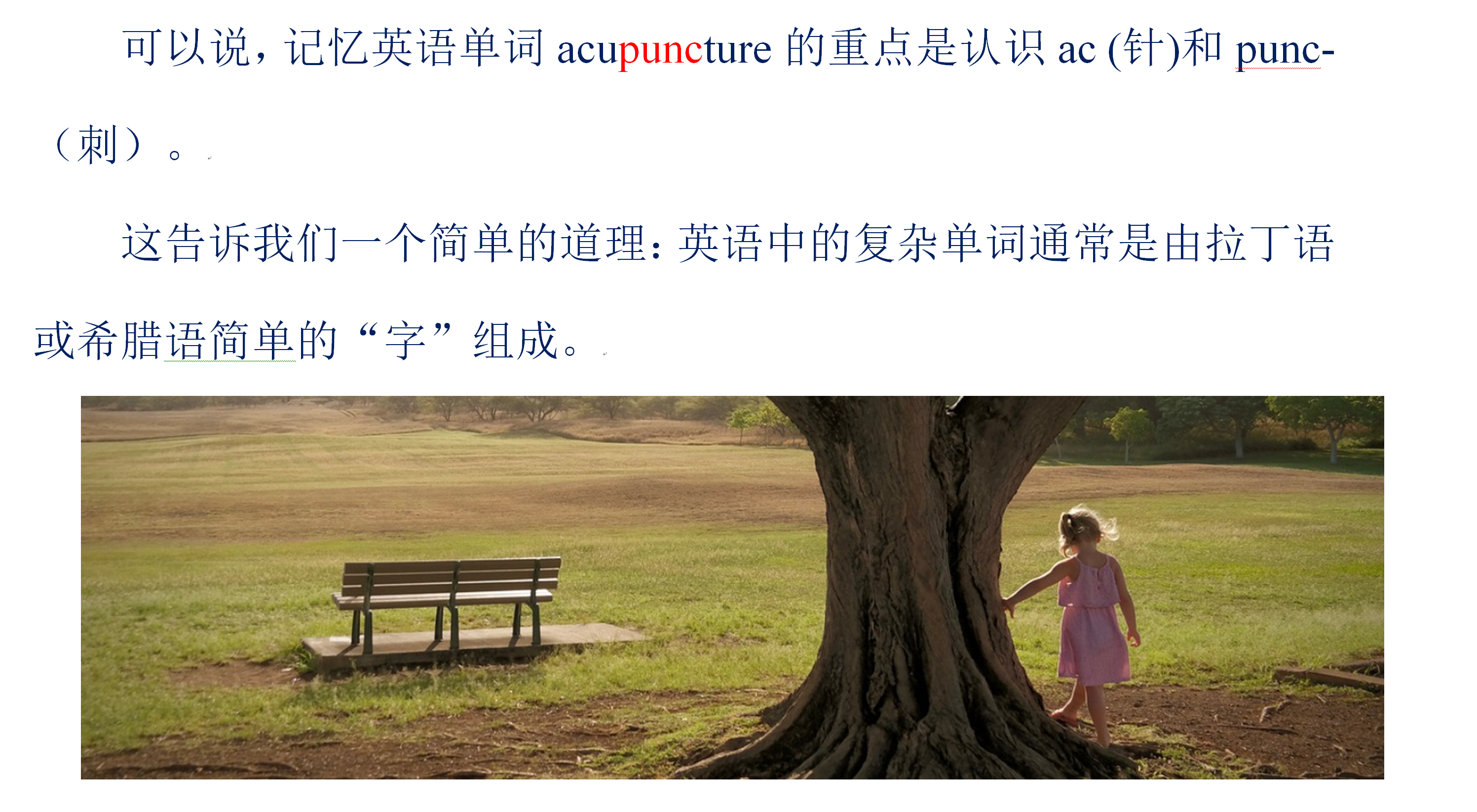 词源常识加听懂是中国孩子轻松练发音记单词的基本前提