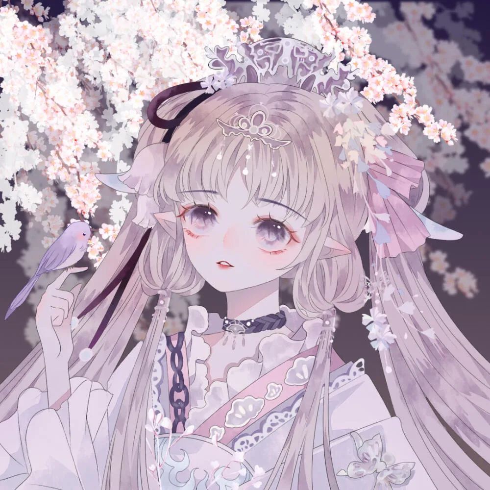 古风动漫闺蜜头像|我把风写在诗里,这字里行间也都是你