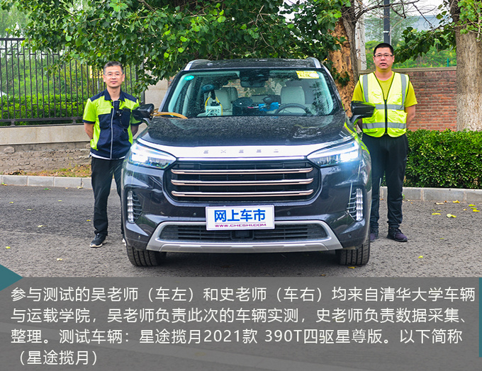 专业仪器，客观数据 清华教授测试星途揽月真实油耗