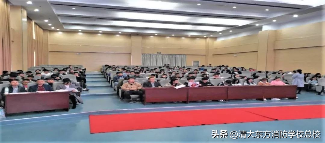 山东清大东方消防学校举办招生（工）项目宣讲活动