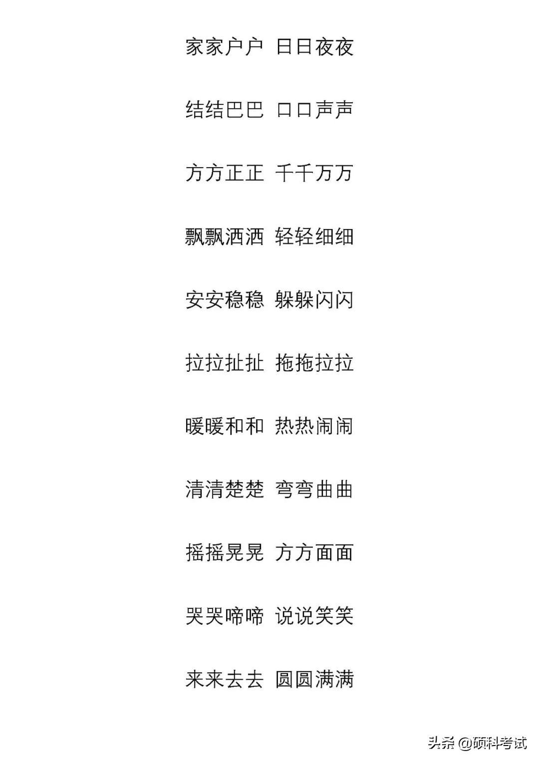 小学语文：一二三年级好词好句积累，打印一份，学起来！