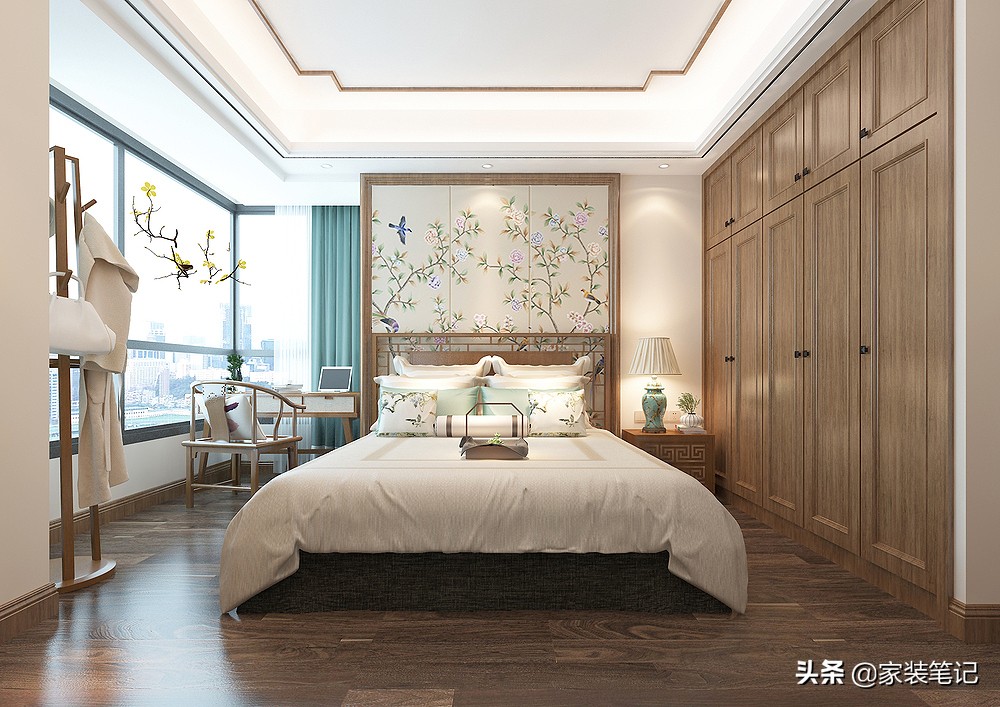 130㎡的简约新中式，全屋原木色系温馨感很强，有品位档次还好