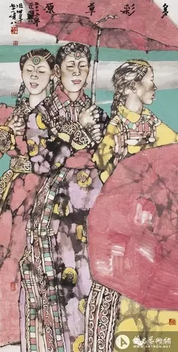 探索新蹊径-读张道兴的人物画
