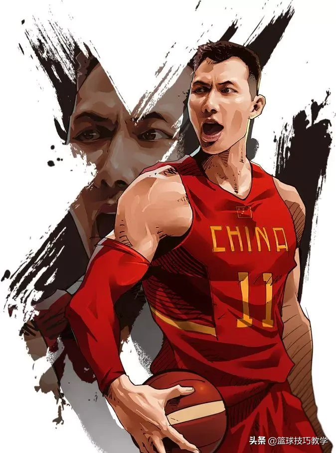 世界杯隔扣易建联(晃倒对手 隔扣，易建联这一球，被FIBA提名了)