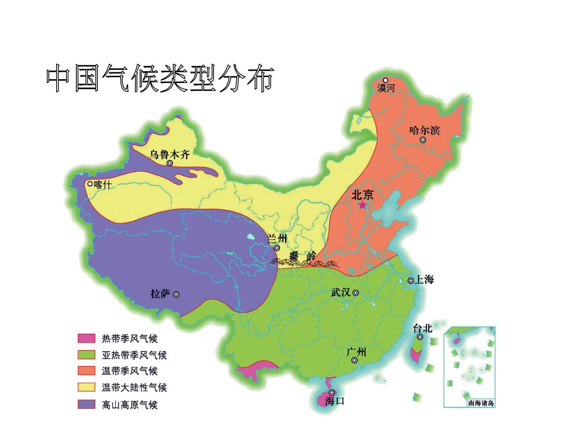 温带大陆性气候降水特点（世界上5种气候类型分享）