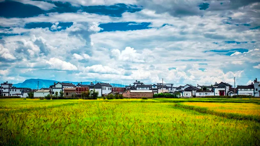 位于大理的千年白族古镇——喜洲