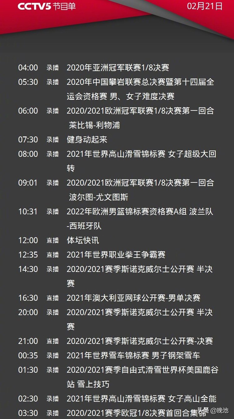 哪个视频可以看意甲直播间(CCTV5 直播意甲AC米兰vs国米，CCTV5澳网男单决赛)