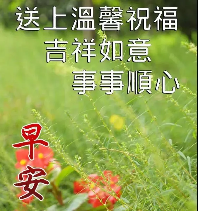 早安吉祥：周末了，记得好好放松自己，享受生活，早安