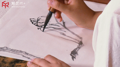 凡画山水，林木当先，71讲带你入门山水画