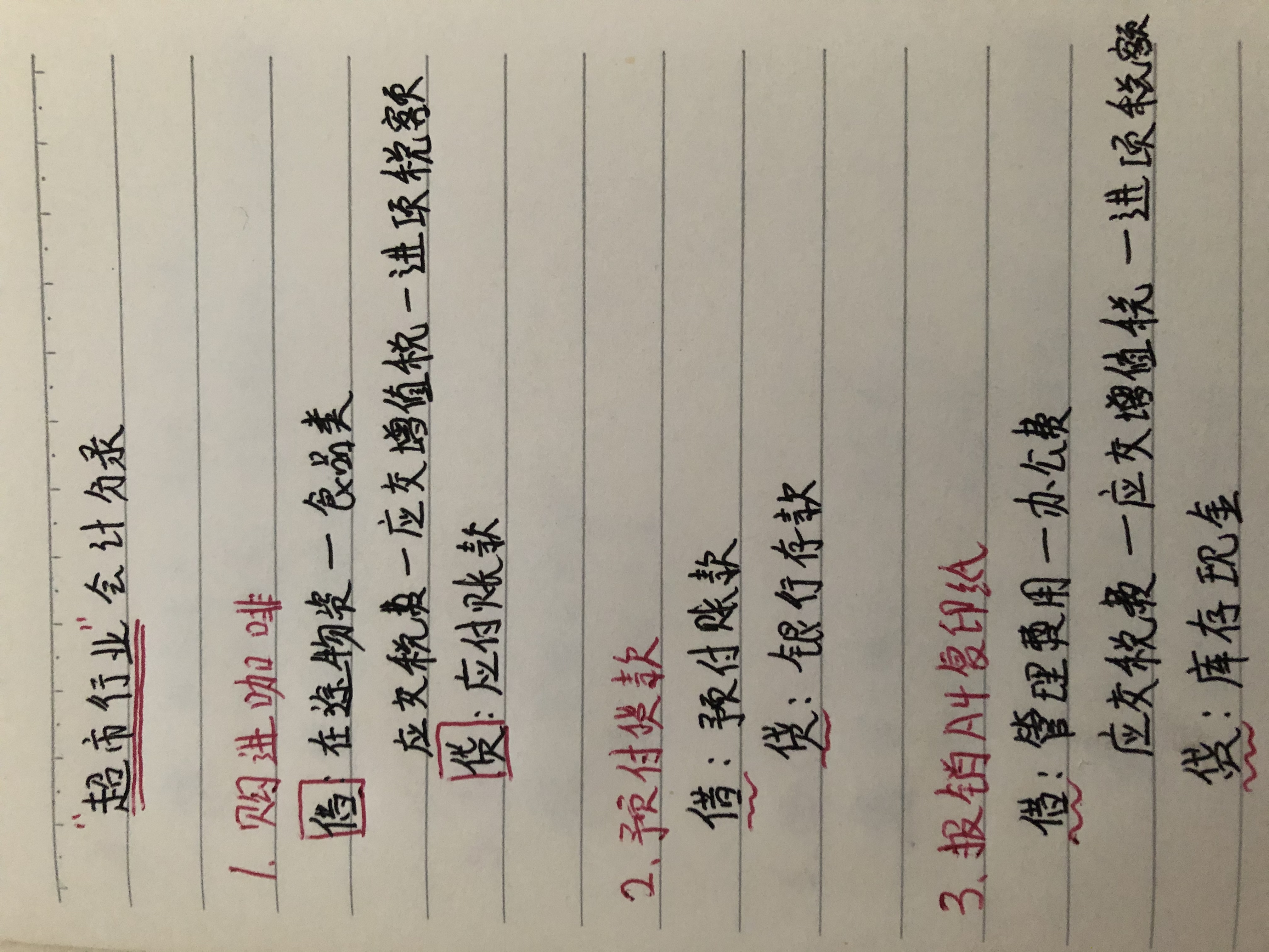 闲鱼上“淘来”的超市会计做账笔记，没想到这么好用，工作不愁了