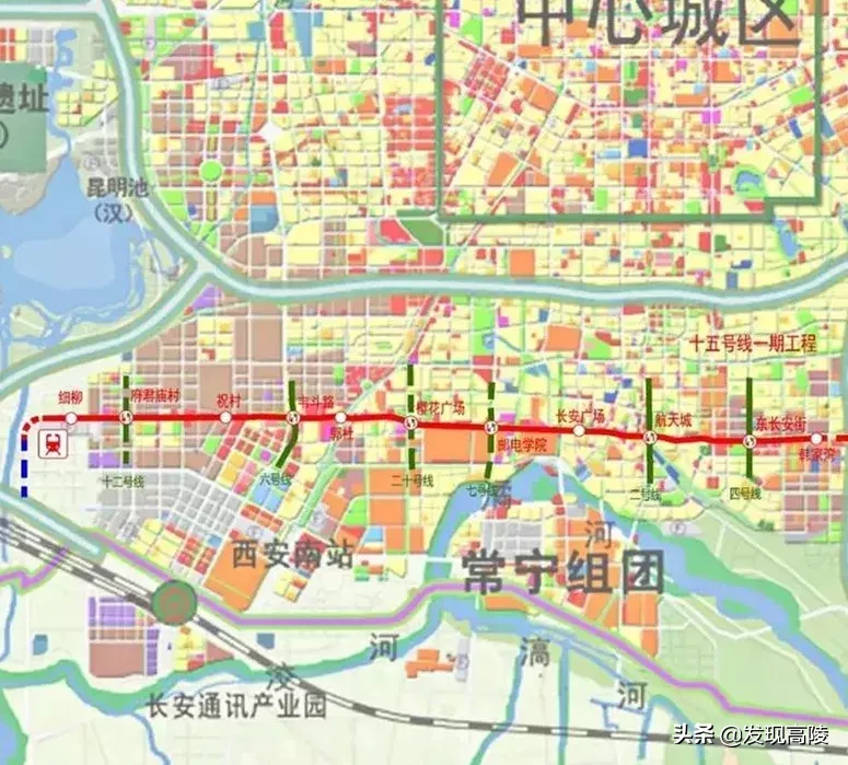 西安地铁三期揭秘：地铁进咸阳、超长环线、大学城第一条地铁……