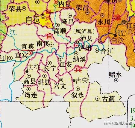 如果泸州市下面县区改为古代的名字,取个啥名好?