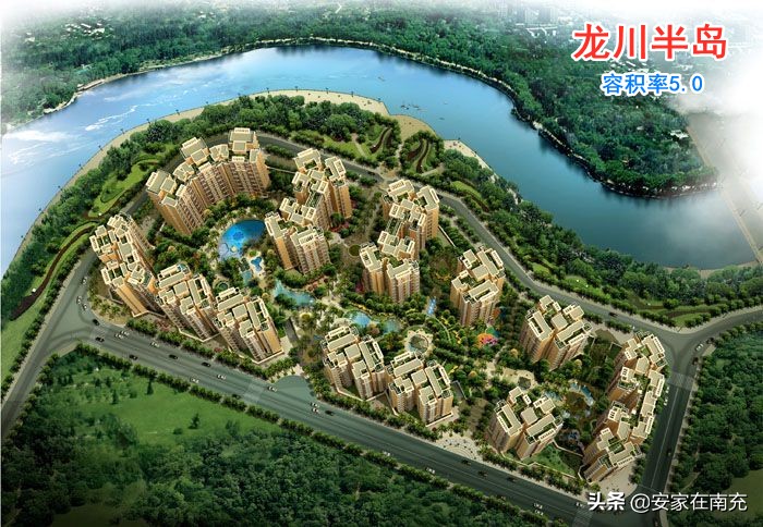 盘点南充主城三区那些超高容积率的住宅小区，最离谱的竟高达15.8