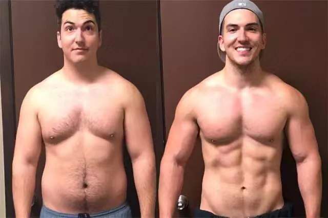 國外一位小哥，體重從200斤瘦到160斤，這4個月他經歷了什麼？