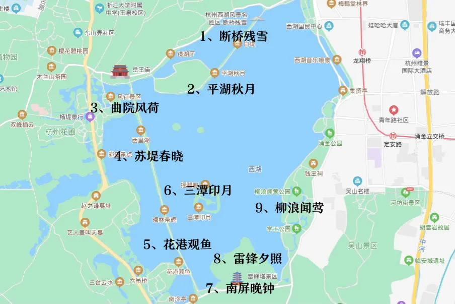 你以为是西湖,并不是真正的西湖