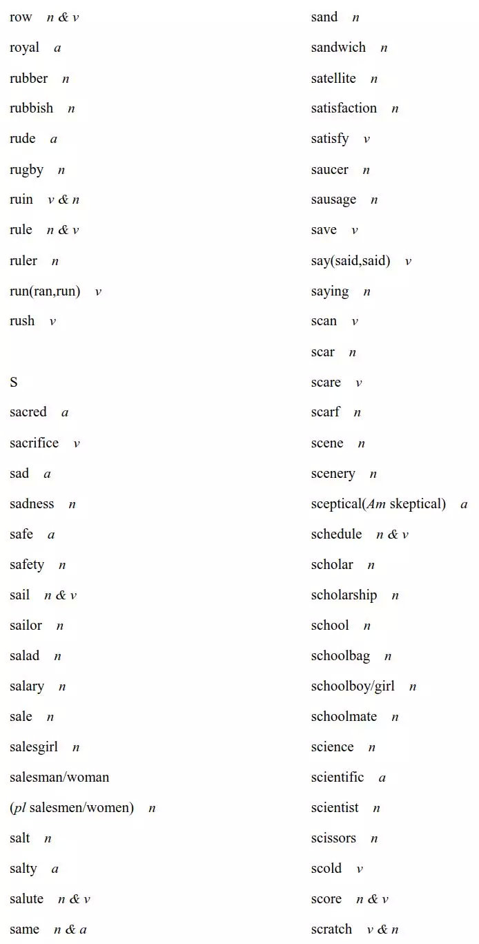 2020高考英语考试大纲正式发布！内附最新词汇表