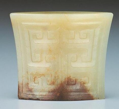 古玉学步(205):古工制玉多震撼 宽线斜坡见一斑