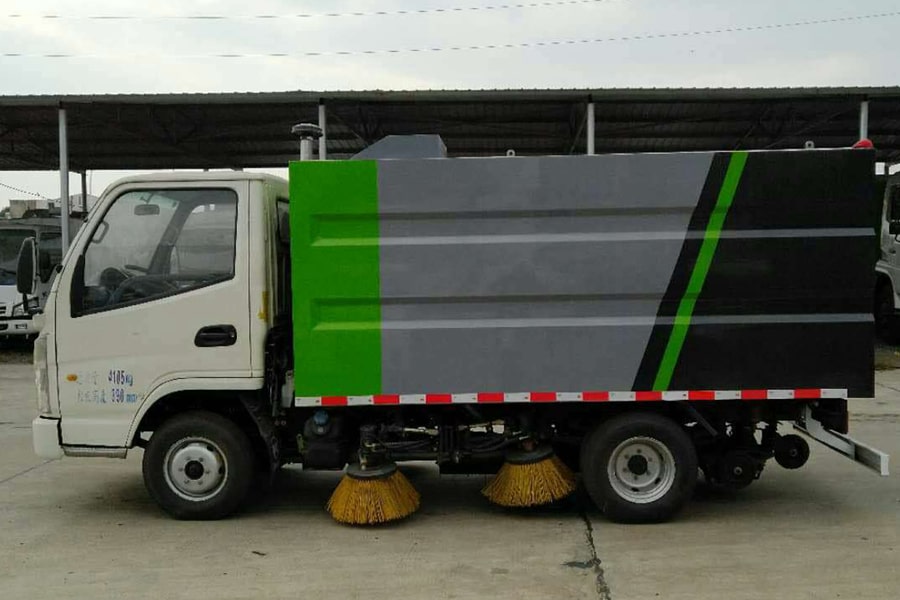 凯马2吨小型扫路车价格/图片