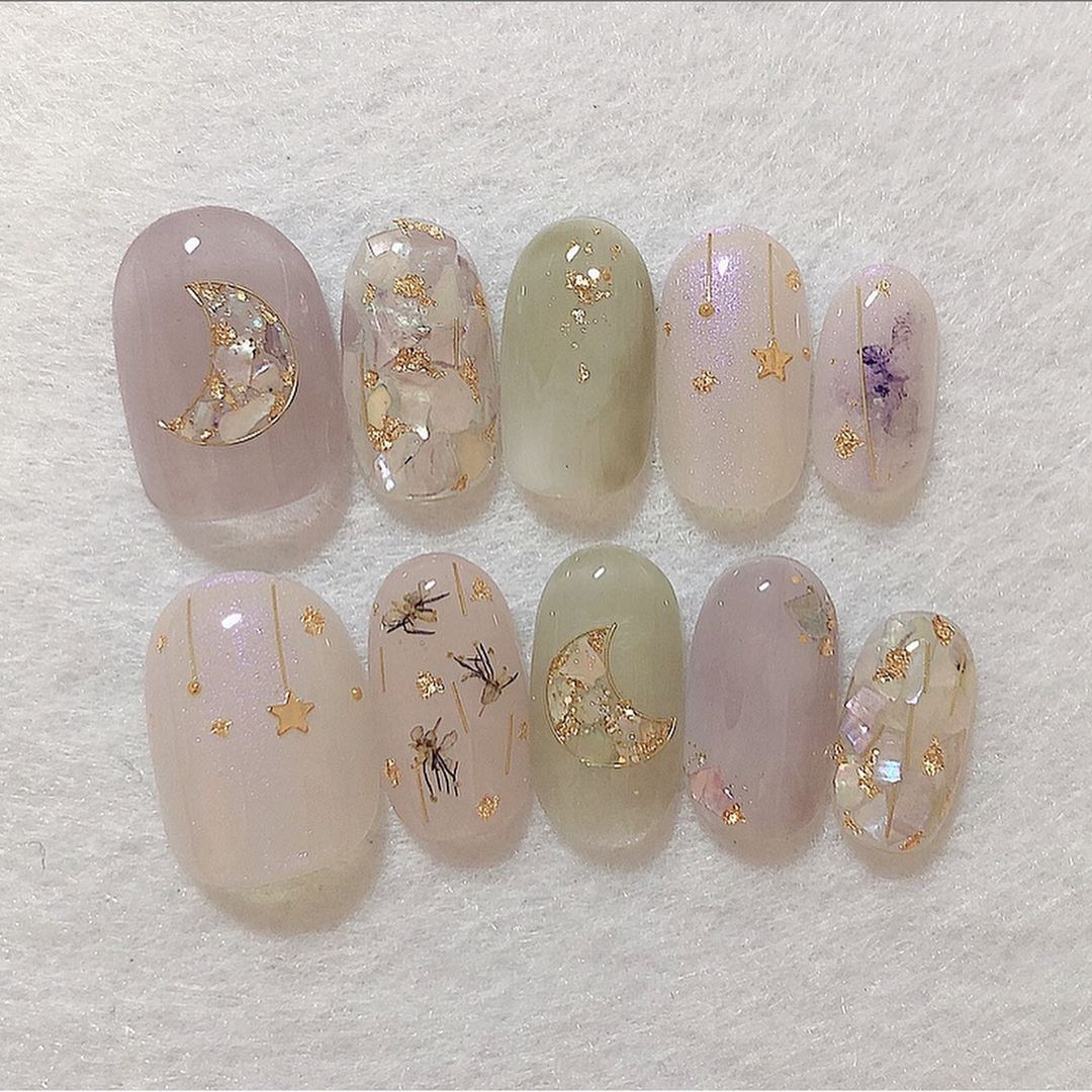 美甲图片2017小清新(nail) - 赤虎壹号