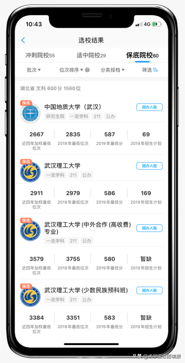 高考400-650分可以上什么大学？请收好这份高校名单