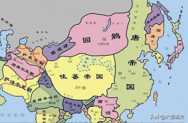 吐蕃为什么能和大唐抗衡唐朝后期吐蕃最西与之为邻的是