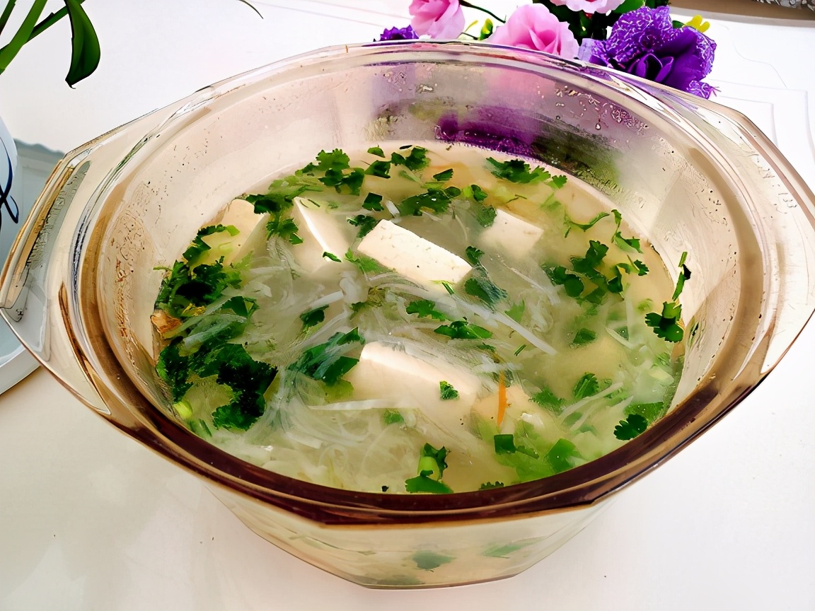 萝卜粉丝汤的做法家常版萝卜粉丝豆腐汤