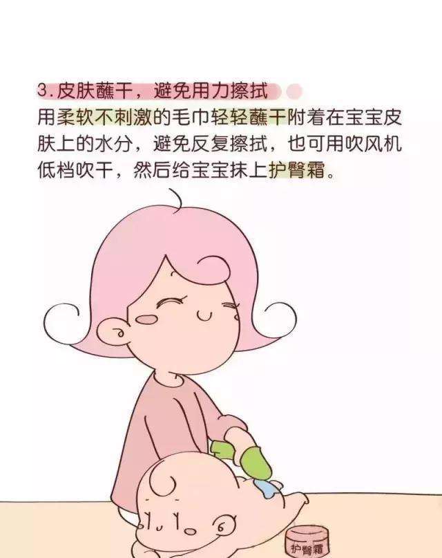 2个月的宝宝每天都会漏屎，便便还有黄水，成了红屁屁该怎么办？