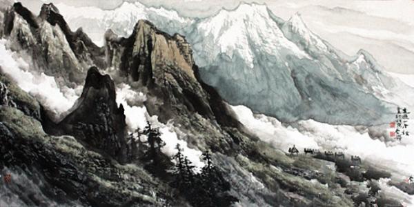 《现代诗词750首大全集 》（1—450篇）苍山如海，残阳如血。