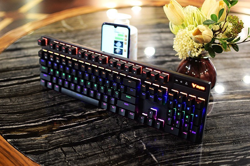 雷柏V500PRO多模版.有线/无线.背光游戏机械键盘