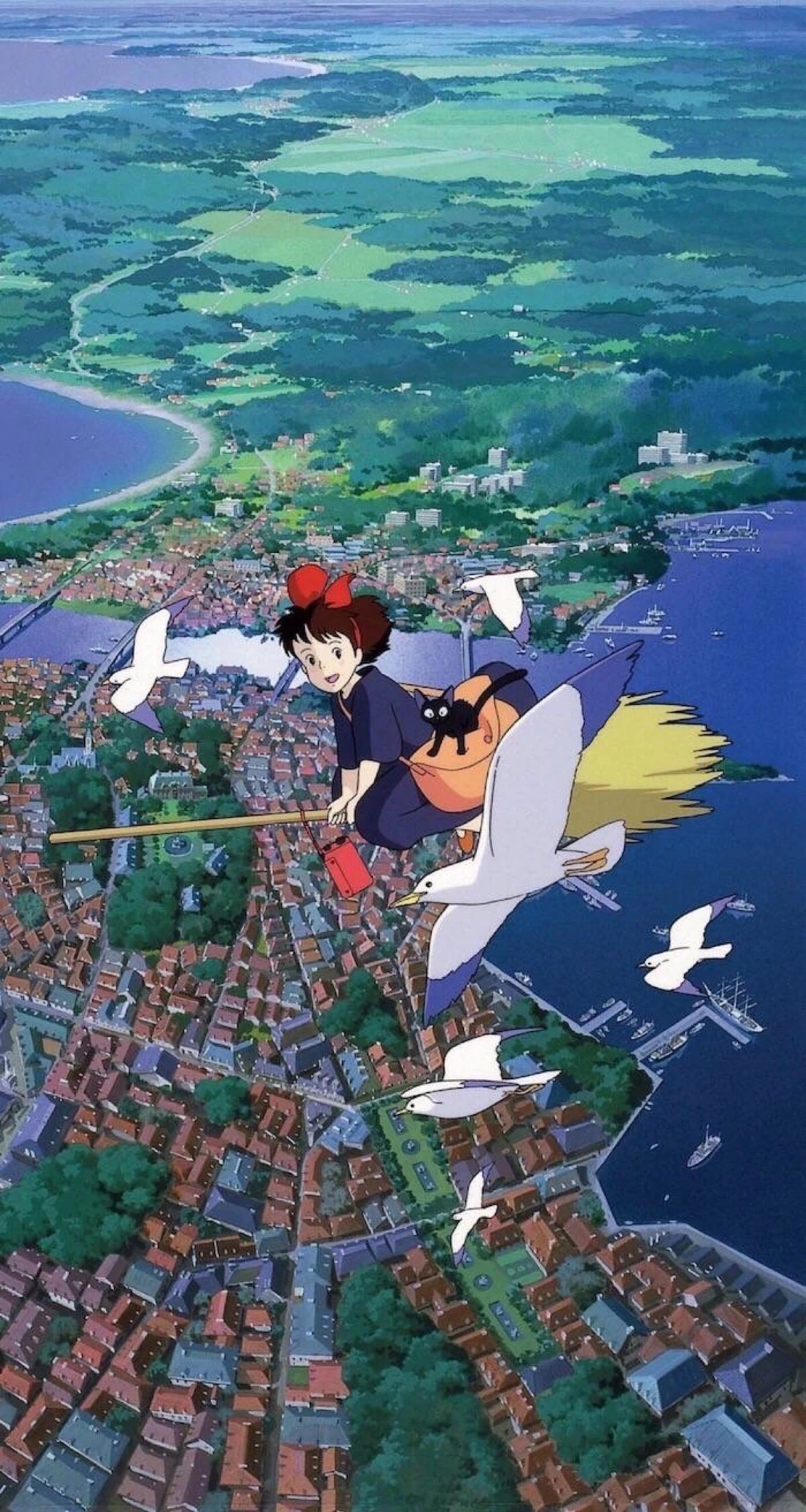 宫崎骏动画壁纸(含动态图),童年的笑是甜的,苦也是甜的