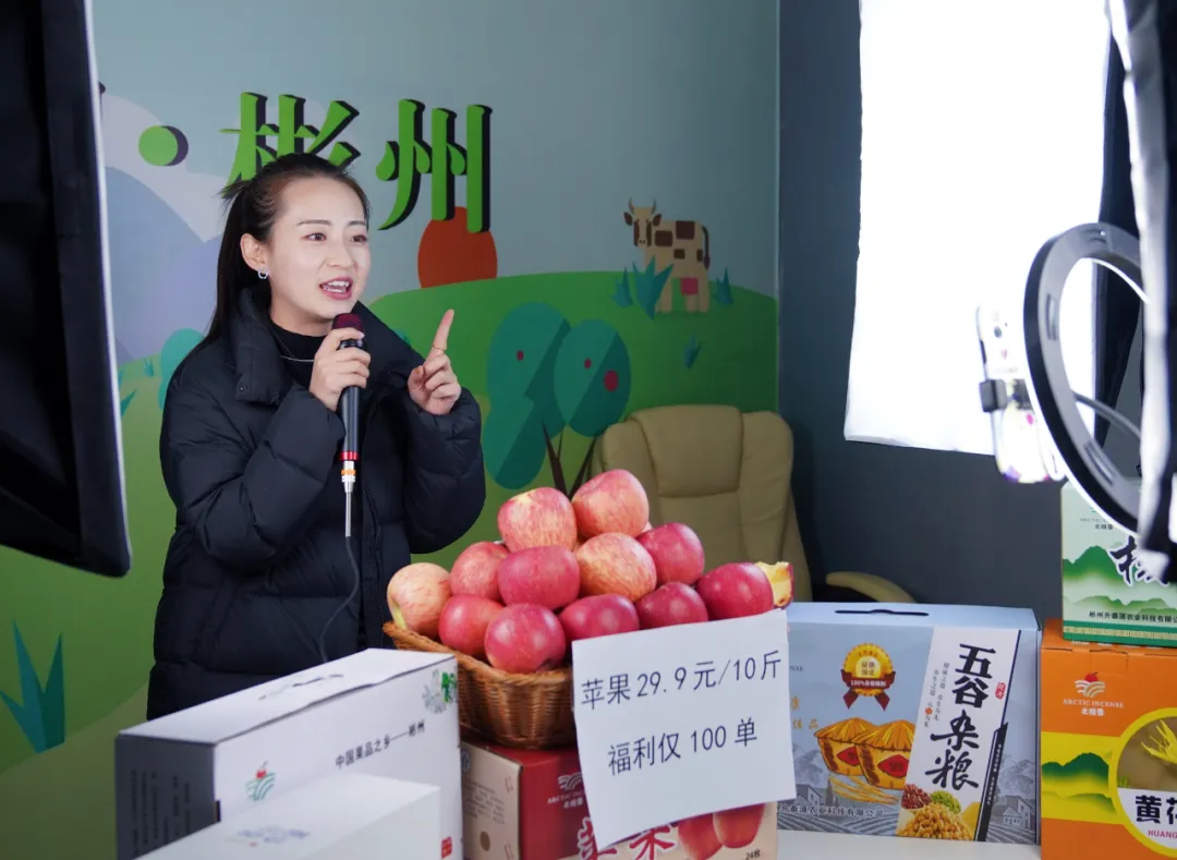 彬州:“互联网+农业”群众增收致富的新路子