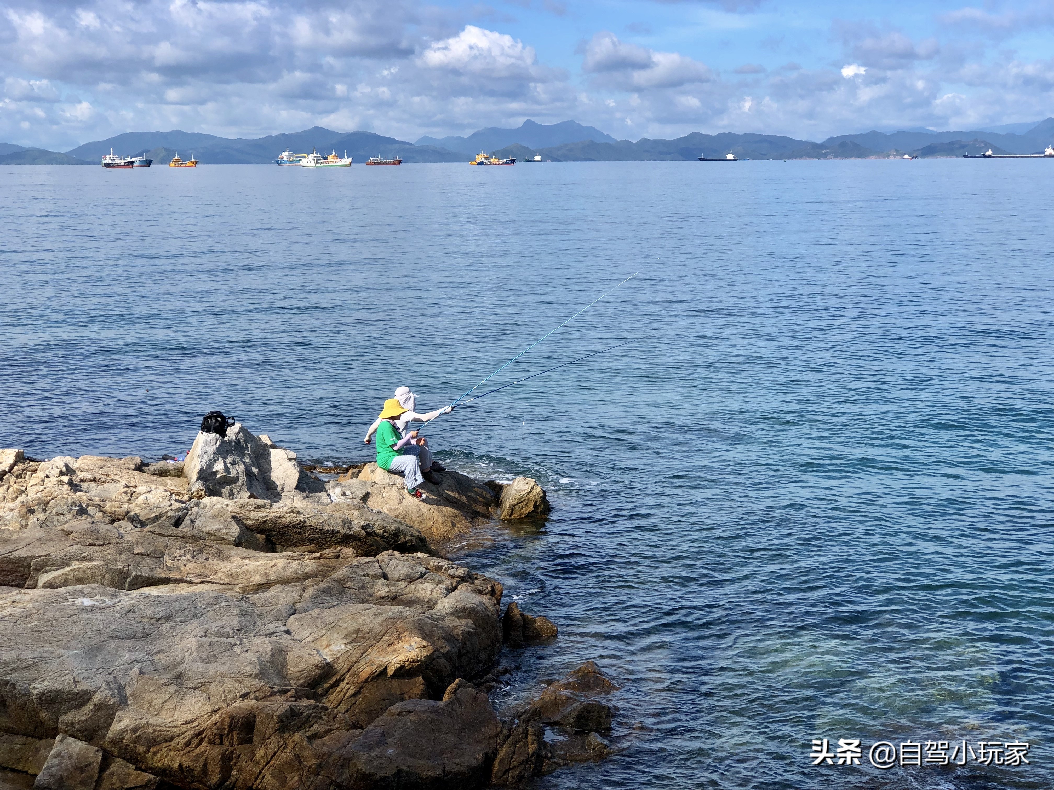 深圳有个“避暑”沙滩，人少干净又荫凉，知道的人不多，海钓很爽