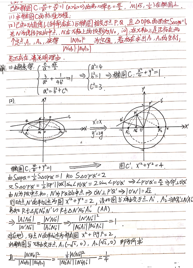 高中数学：学霸手写笔记，圆的必考考点讲义（详细解析）转给孩子