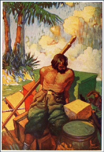 鲁滨逊的父亲,一位明智庄重的人,凭借他漫长的人生