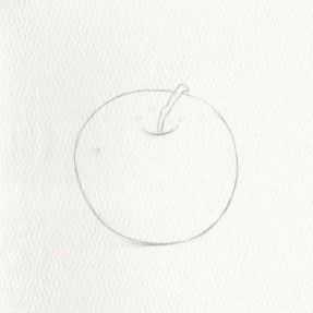水彩画的基本教程：两组苹果水彩画法步骤，简单易学，一起来学习
