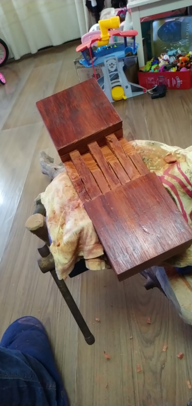 第一次做鲁班凳
